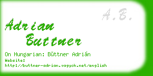 adrian buttner business card